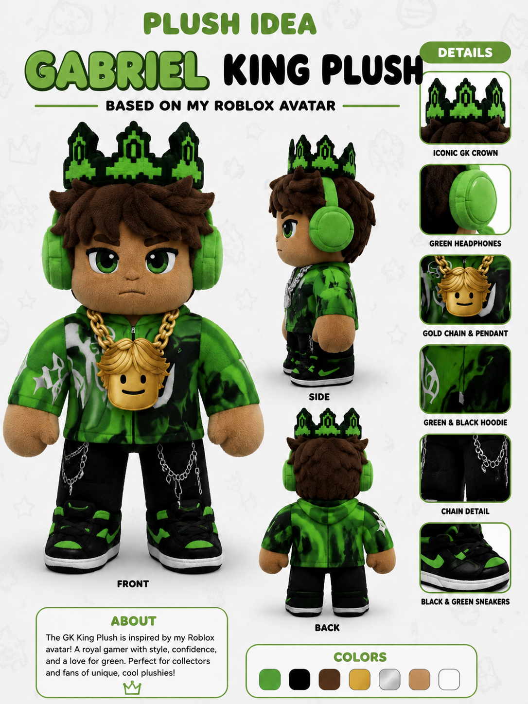 GABRIEL KING PLUSH